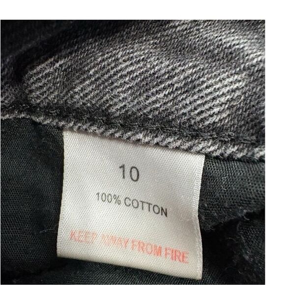 The Rockn Rev Stop Playin' Distressed Mom Jeans Black size 6 - Picture 5 of 5